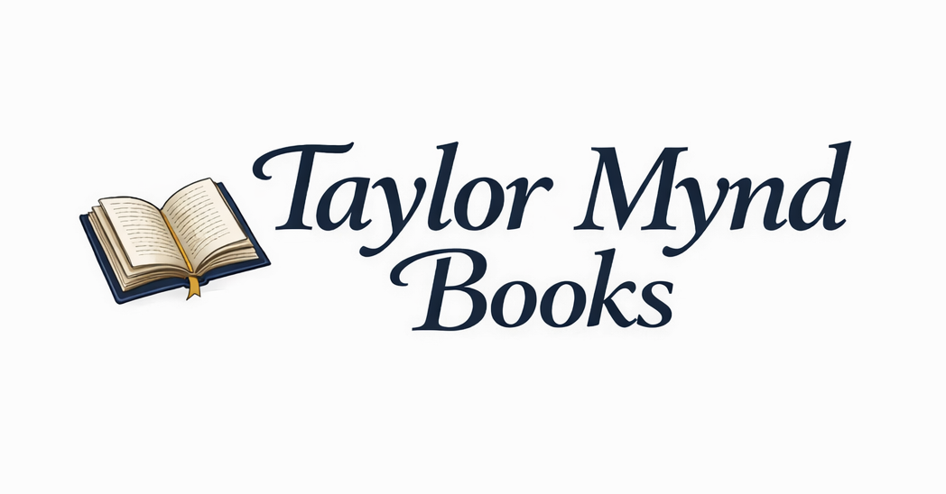 taylor mynd books logo design (1)
